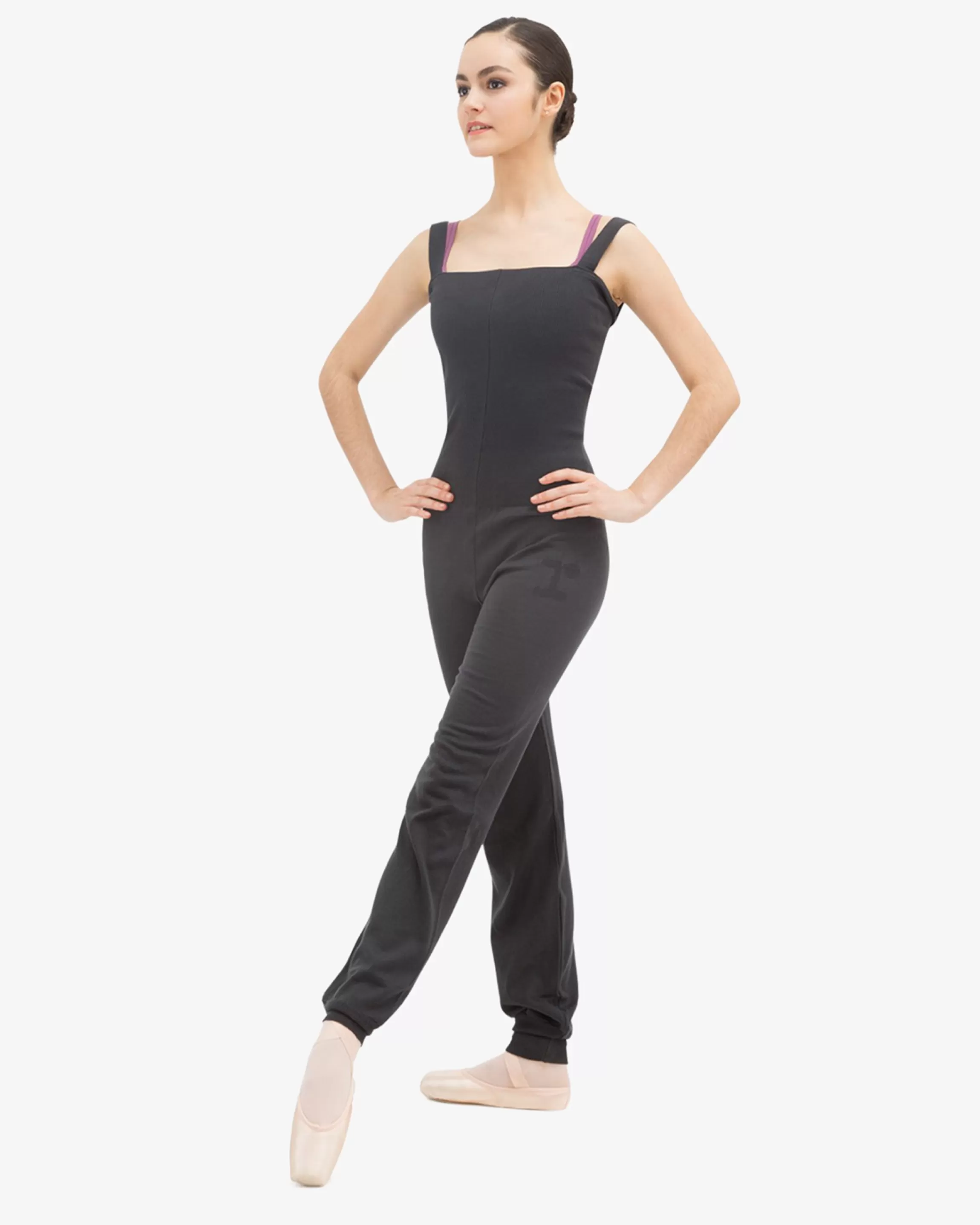 Hot JUMPSUIT WITH LARGE STRAPS Women Warm-up