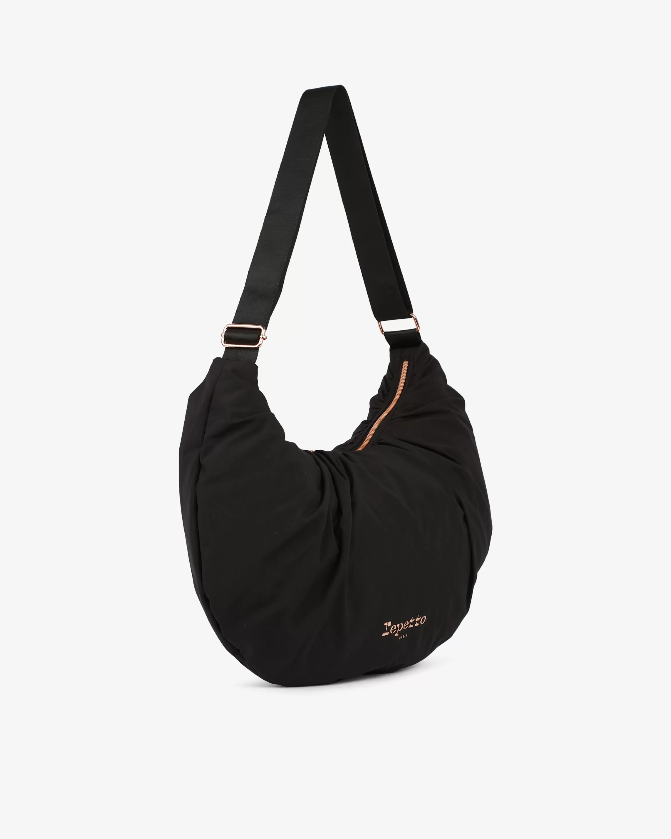 Sale LUNE PADDED NYLON HALF-MOON BAG Dance Bags