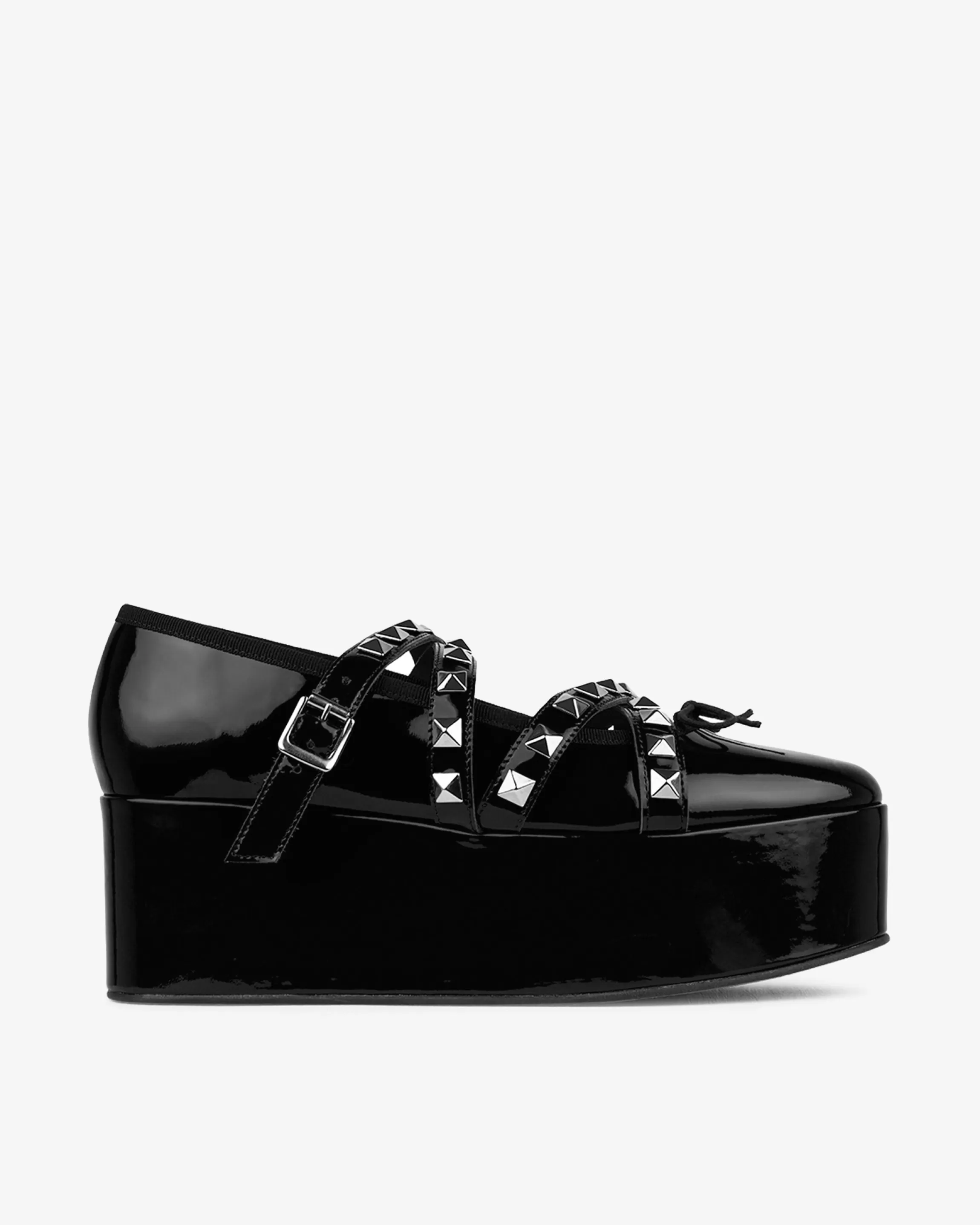 Cheap X NOIR KEI NINOMIYA - PLATFORM MARY JANES WITH STUDDED STRAP Women Plateform shoes | Mary Janes