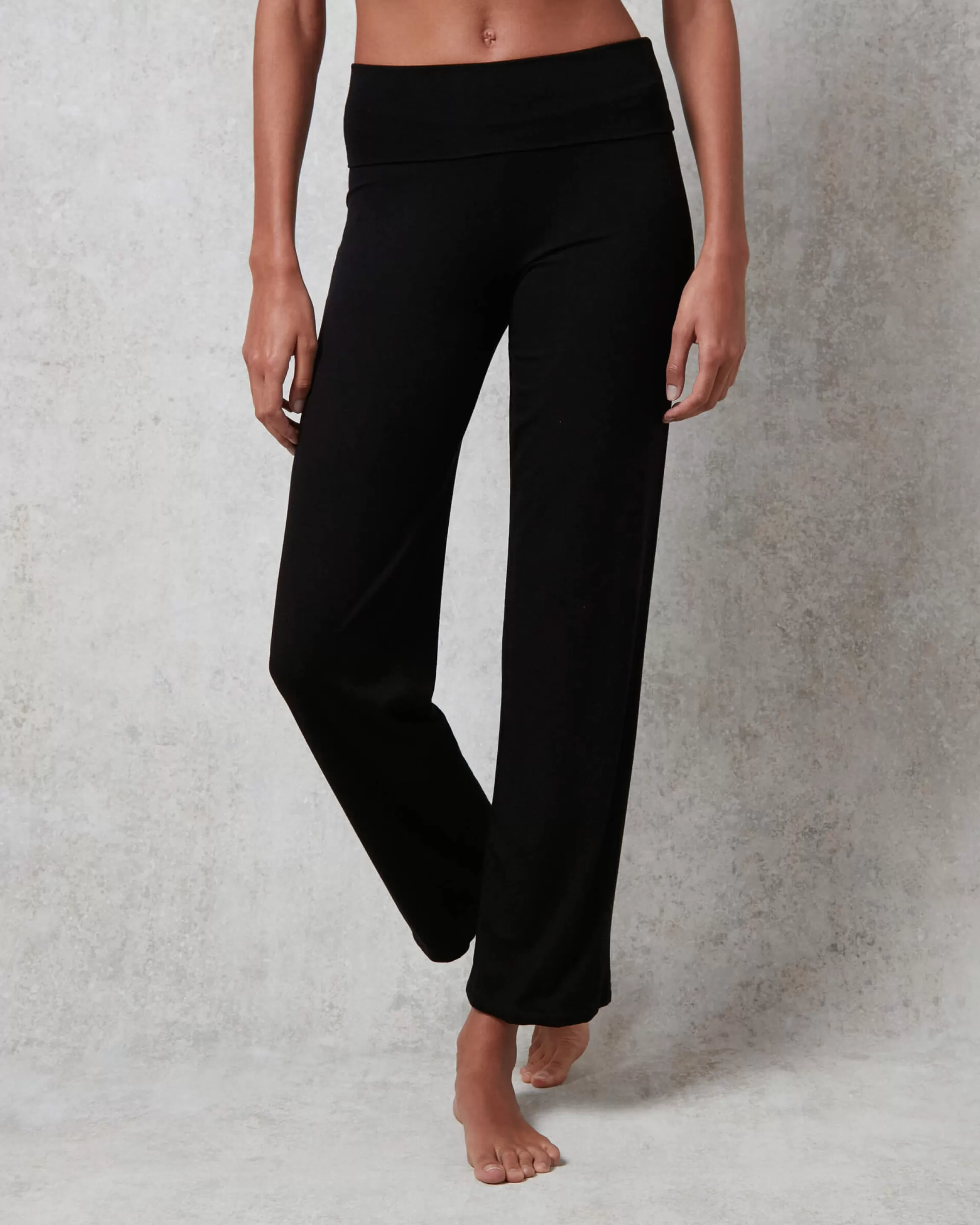 Clearance VISCOSE JAZZ PANTS WITH FOLD OVER WAISTBAND Women Jazz & Modern Dance | Pants & Shorts